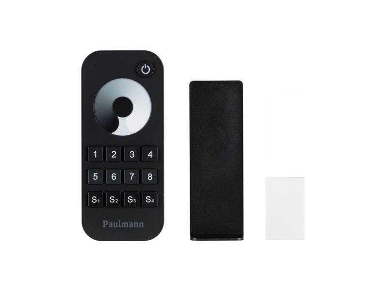 Paulmann Pro Fernbedienung Single Color DC2 x 1.5 V Schwarz Fernbedienung ProStrips Zubehör
