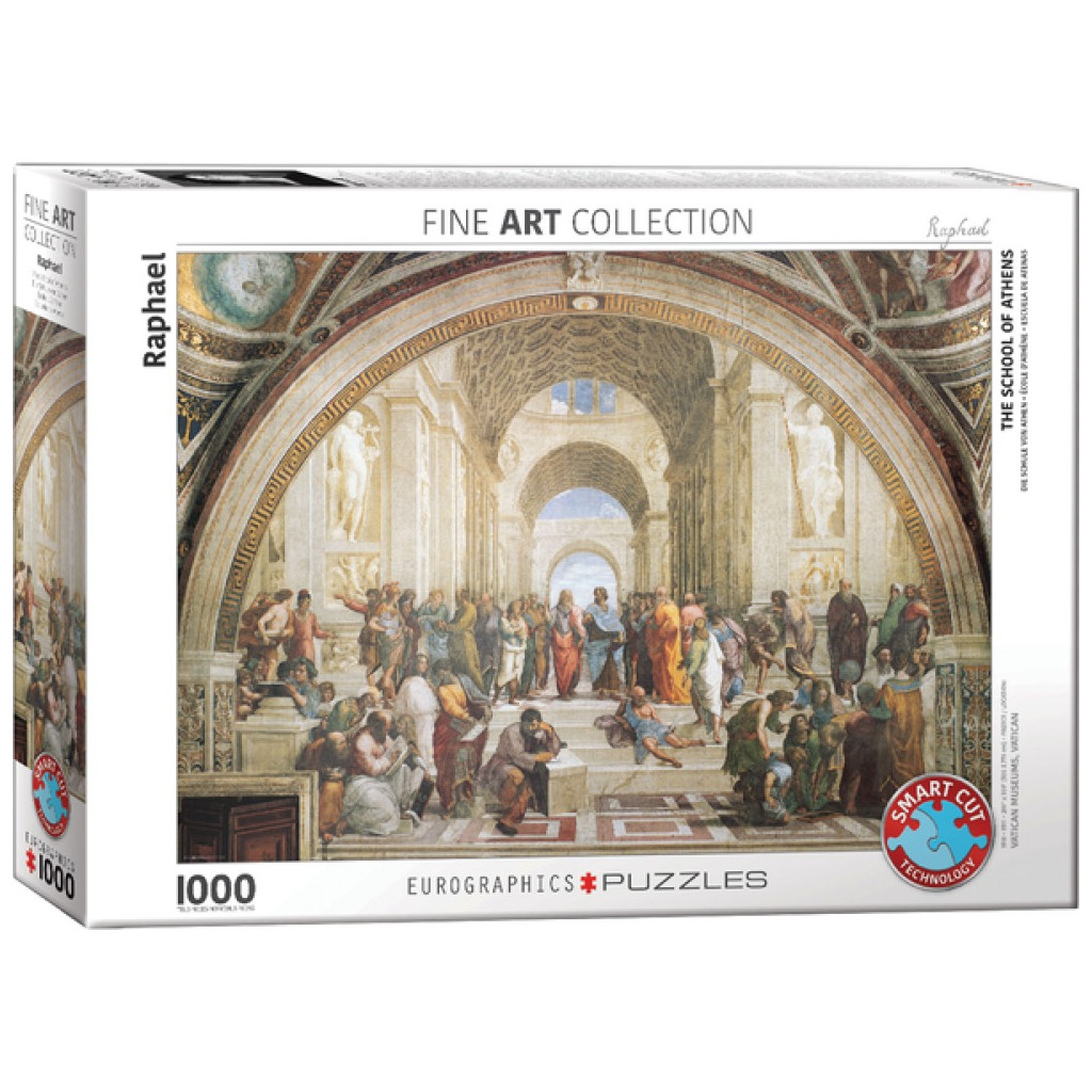 Puzzle - Raphael - L'Ecole d'Athènes - 1000 Pièces