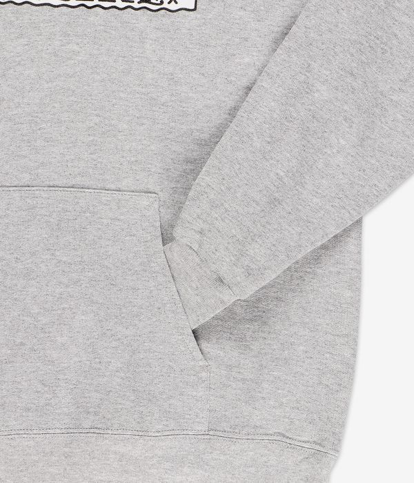 Thrasher Krak Skulls Hoodie (heather grey)