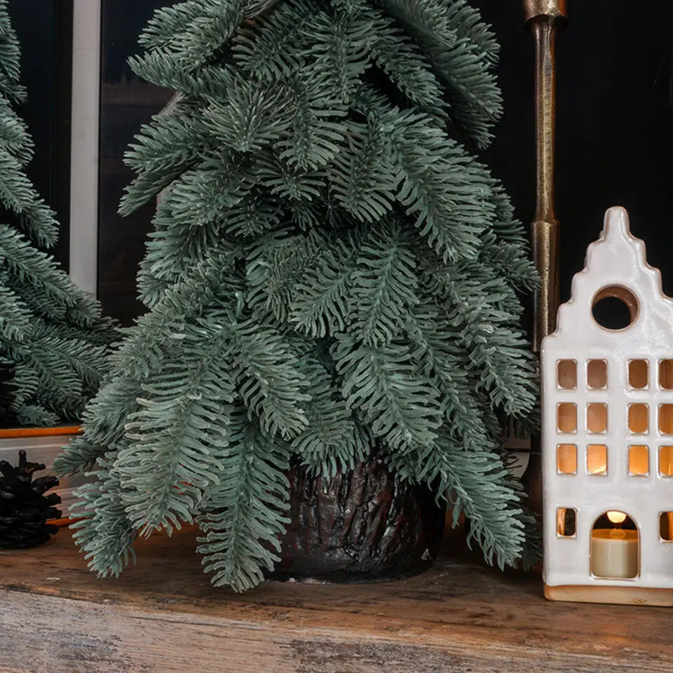 Little Grove Nobilis Kleine Kunstkerstboom - Ø30x40 cm