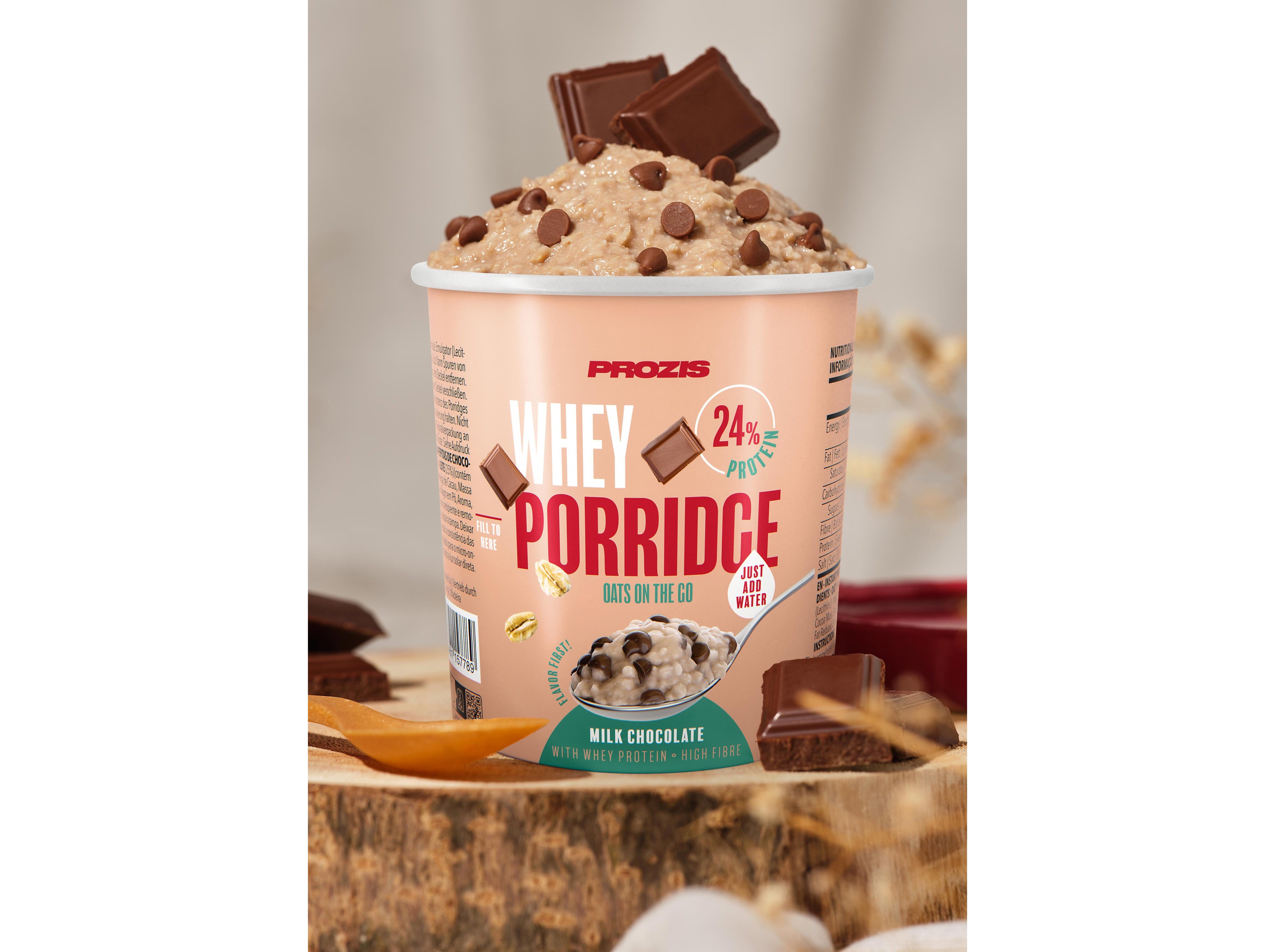 PAPAS DE AVEIA COM WHEY PROZIS CHOCOLATE 60 G