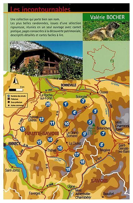 CHAMINA - MASSIF DES BORNES ARAVIS 20 BALADES