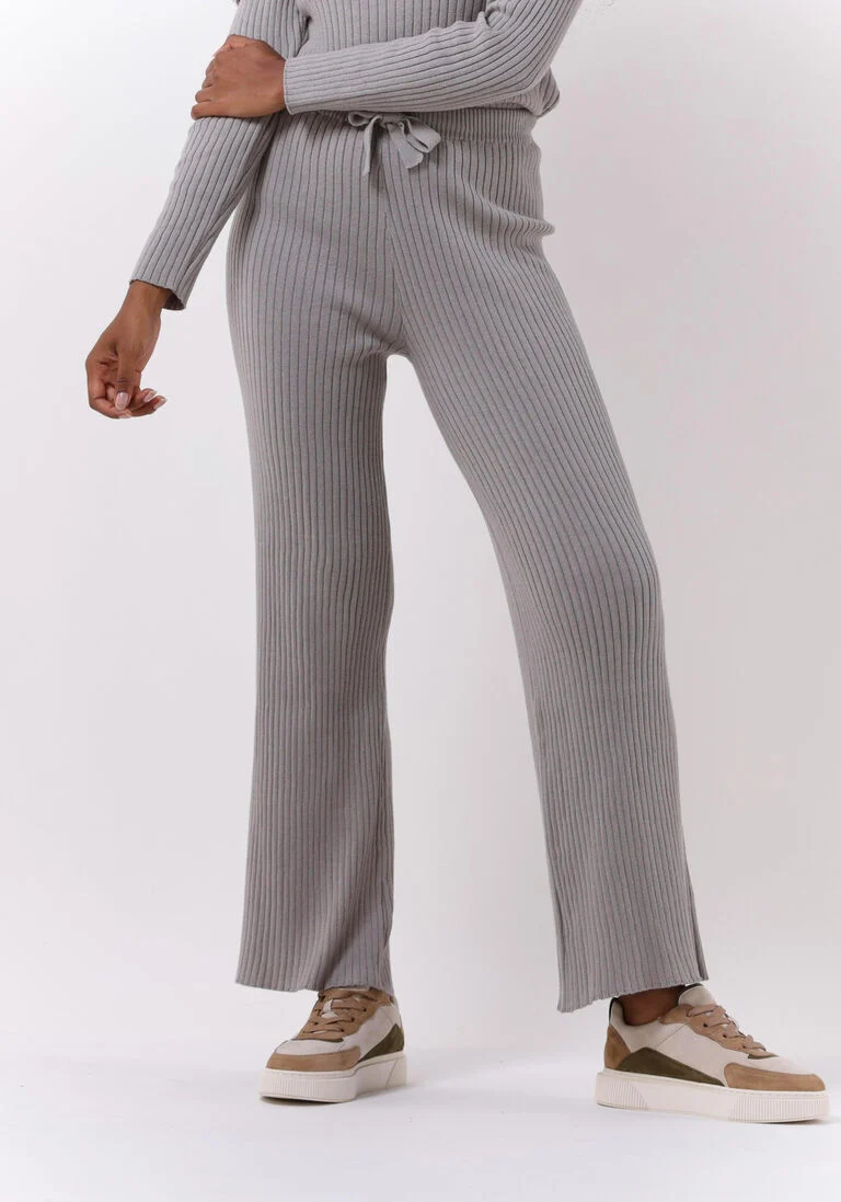 ESM\u00C9 STUDIOS lichtgrijze esm&eacute; studios joggingbroek june pants knit