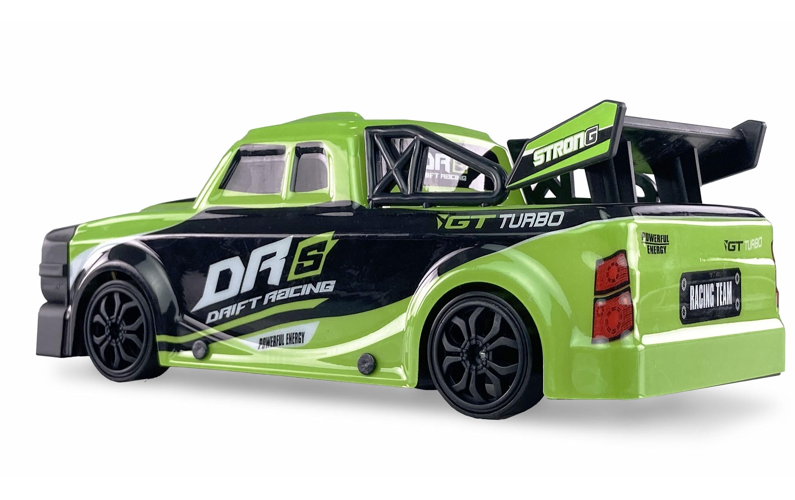 Drift DRS 4WD Grün, RTR, 1:18Ferngesteuertes Drift Rennauto für Kinder ab 6 Jahren