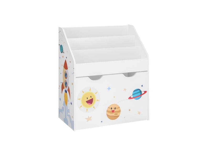 Songmics Regal Weiss Spielzeugregal