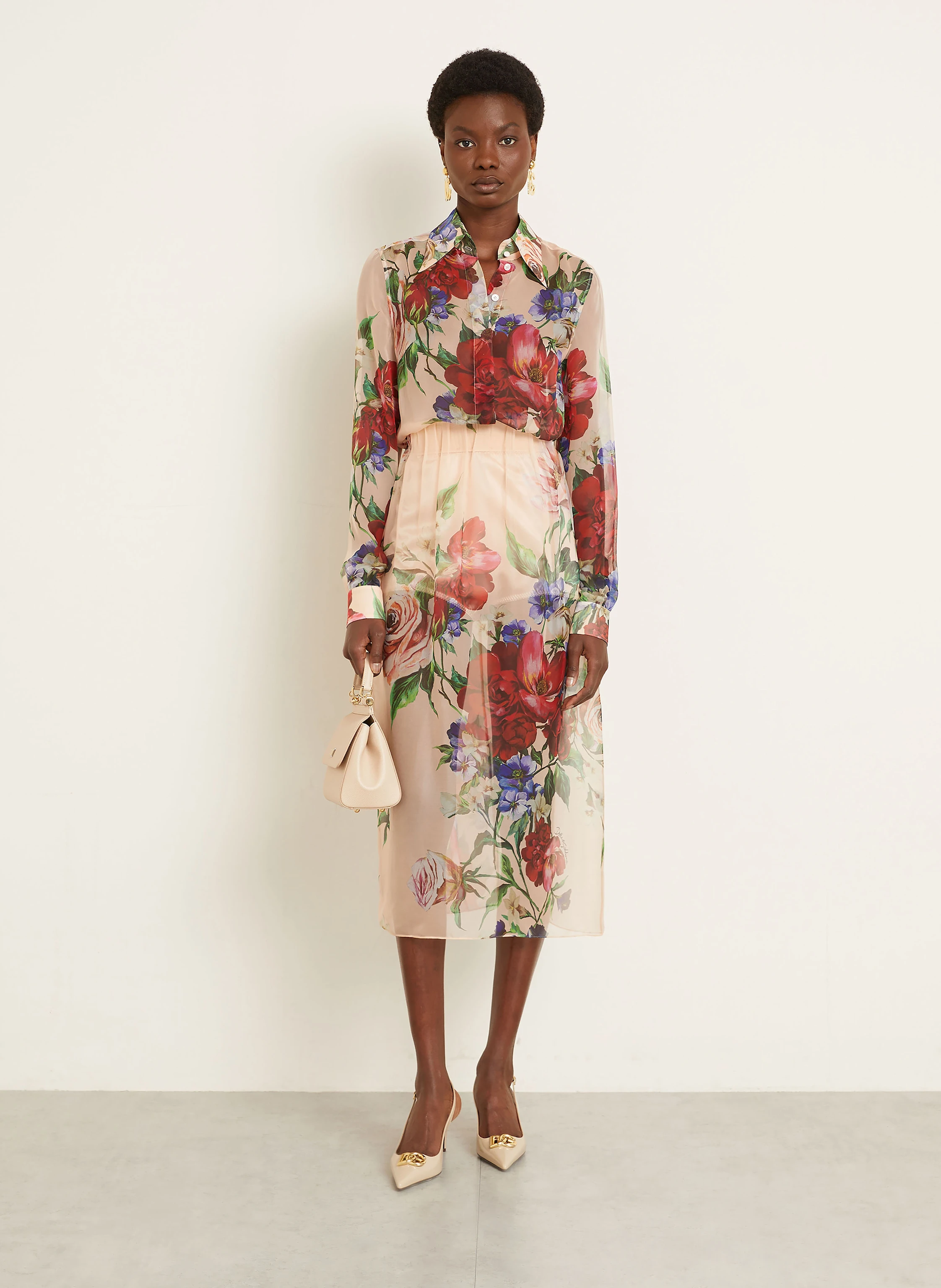DOLCE & GABBANA Seidenrock