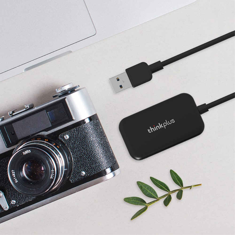 3 in 1 USB 3.0 Kartenlesegerät Card Reader für SD / CF und Micro SD Speicherkarten - Schwarz