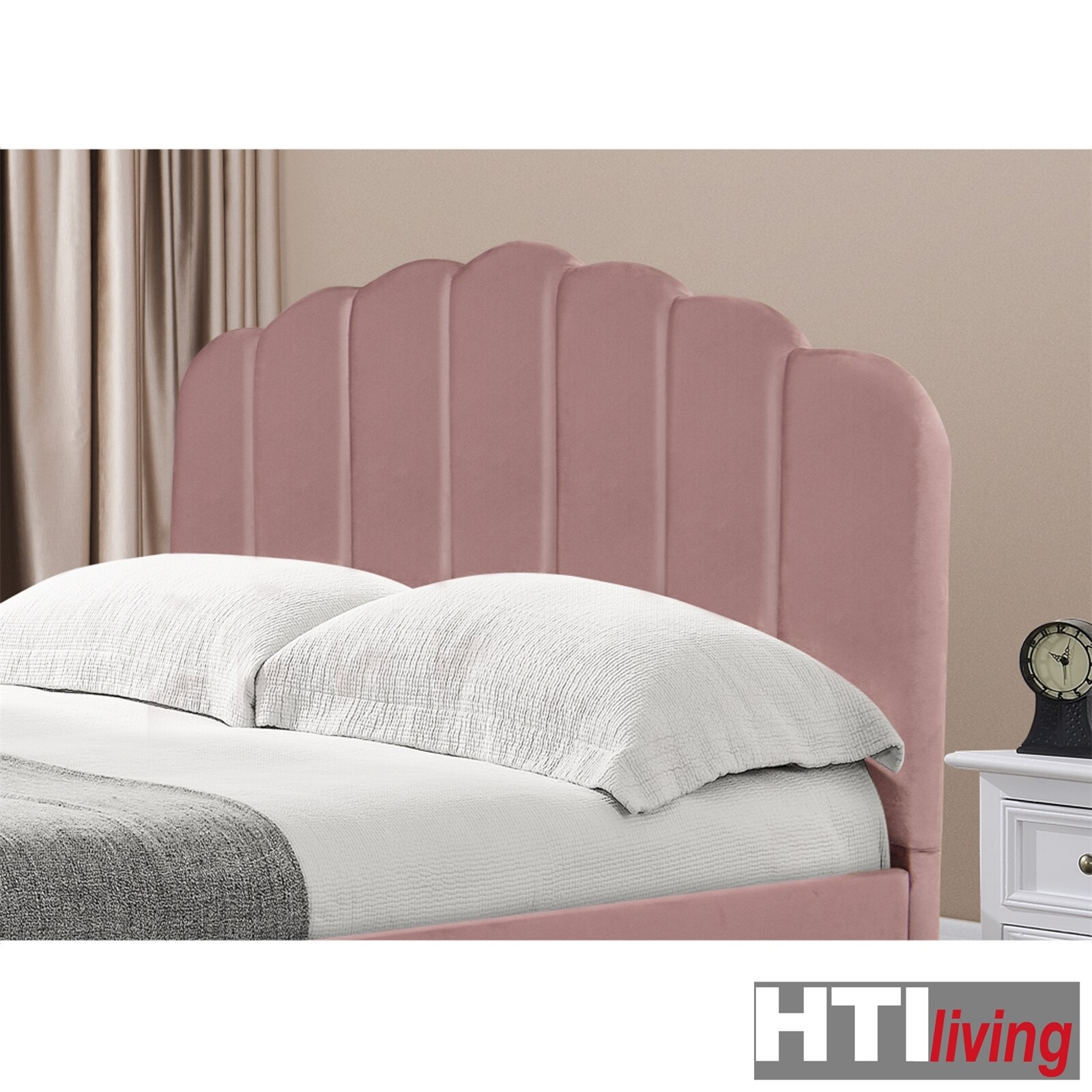 HTI-Living Bett 140 x 200 cm Yoris Pink