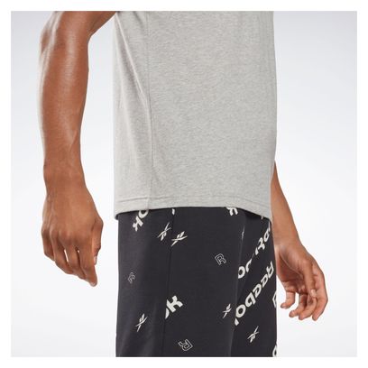 T-Shirt Manches Courtes Reebok Vector Gris