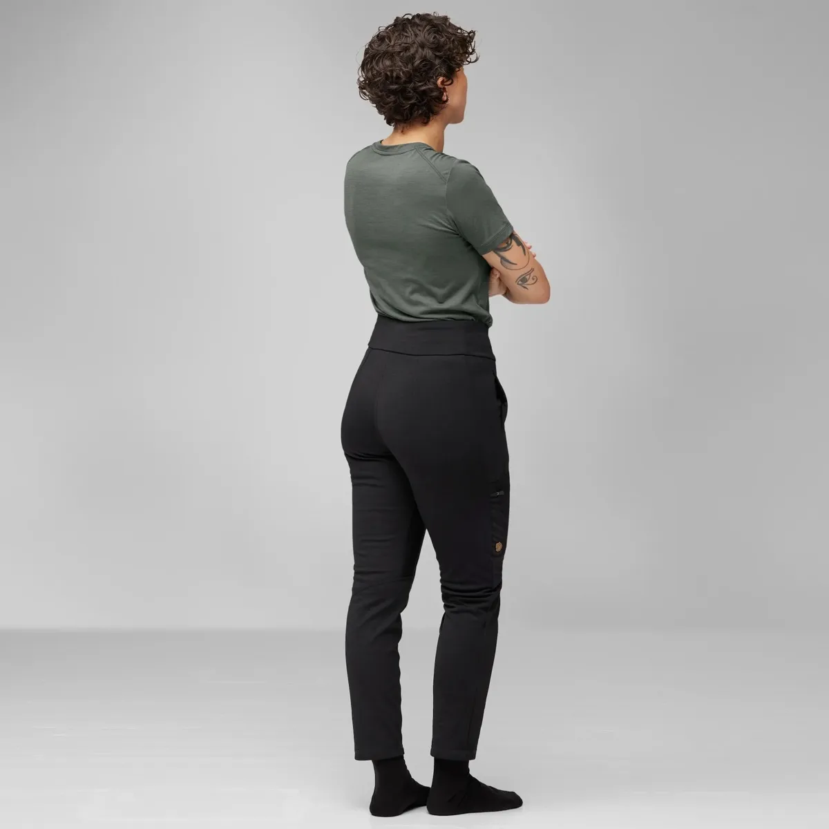 Fjällräven Keb Fleece Trousers W Deep Forest