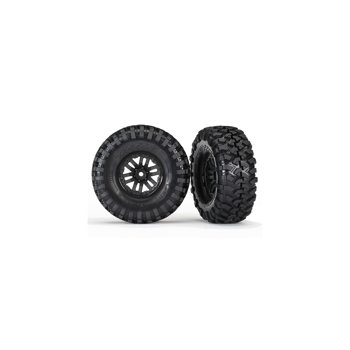 TRX-8272 Tires & Wheels Canyon Trail/TRX-4 Black