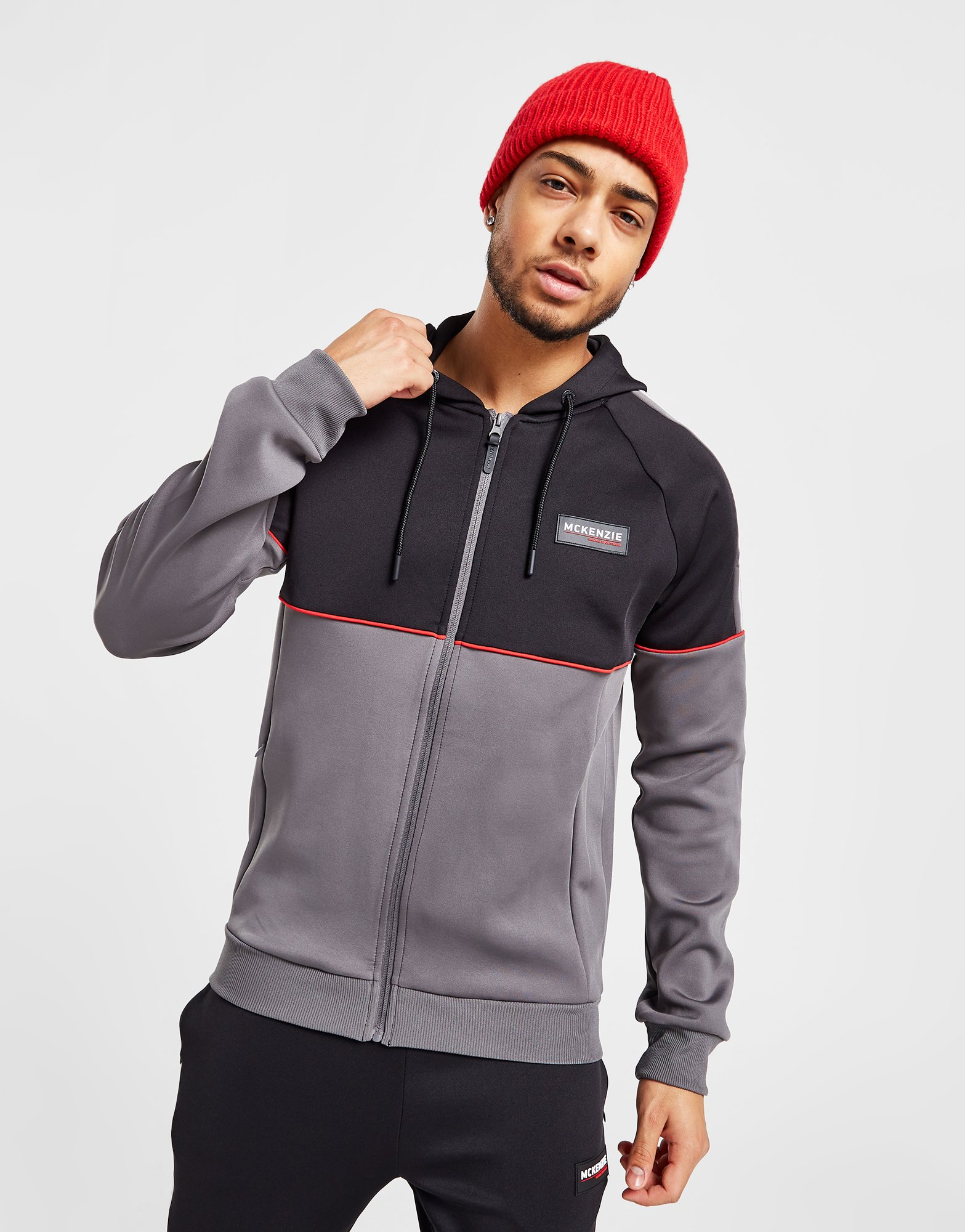 McKenzie Sweat à capuche Donte 2 Zippé Homme