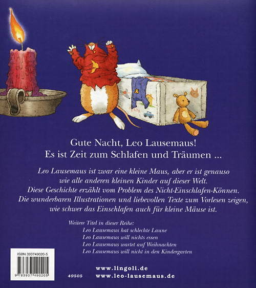 Leo Lausemaus will nicht schlafen