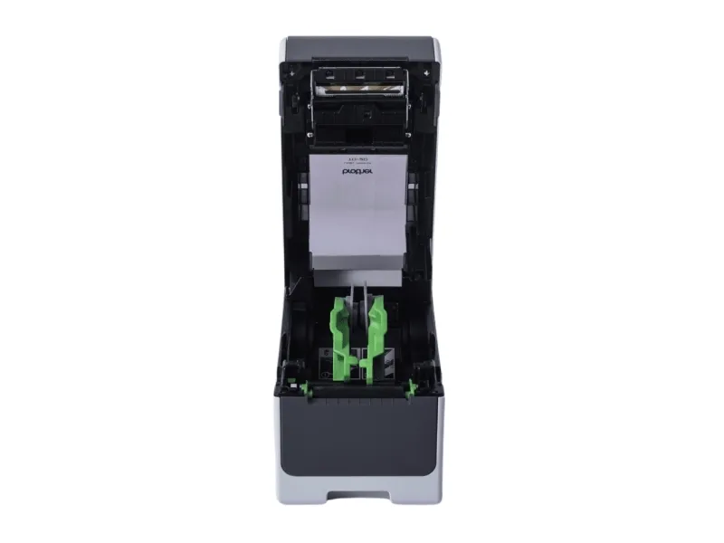 Brother TD-2320D203 - Mærkat/kvitteringsprinter - S/H - direkte termisk - Rulle (6,3 cm) - 203 dpi - op til 152.4 mm/sek. - USB 2.0, USB vært, LAN