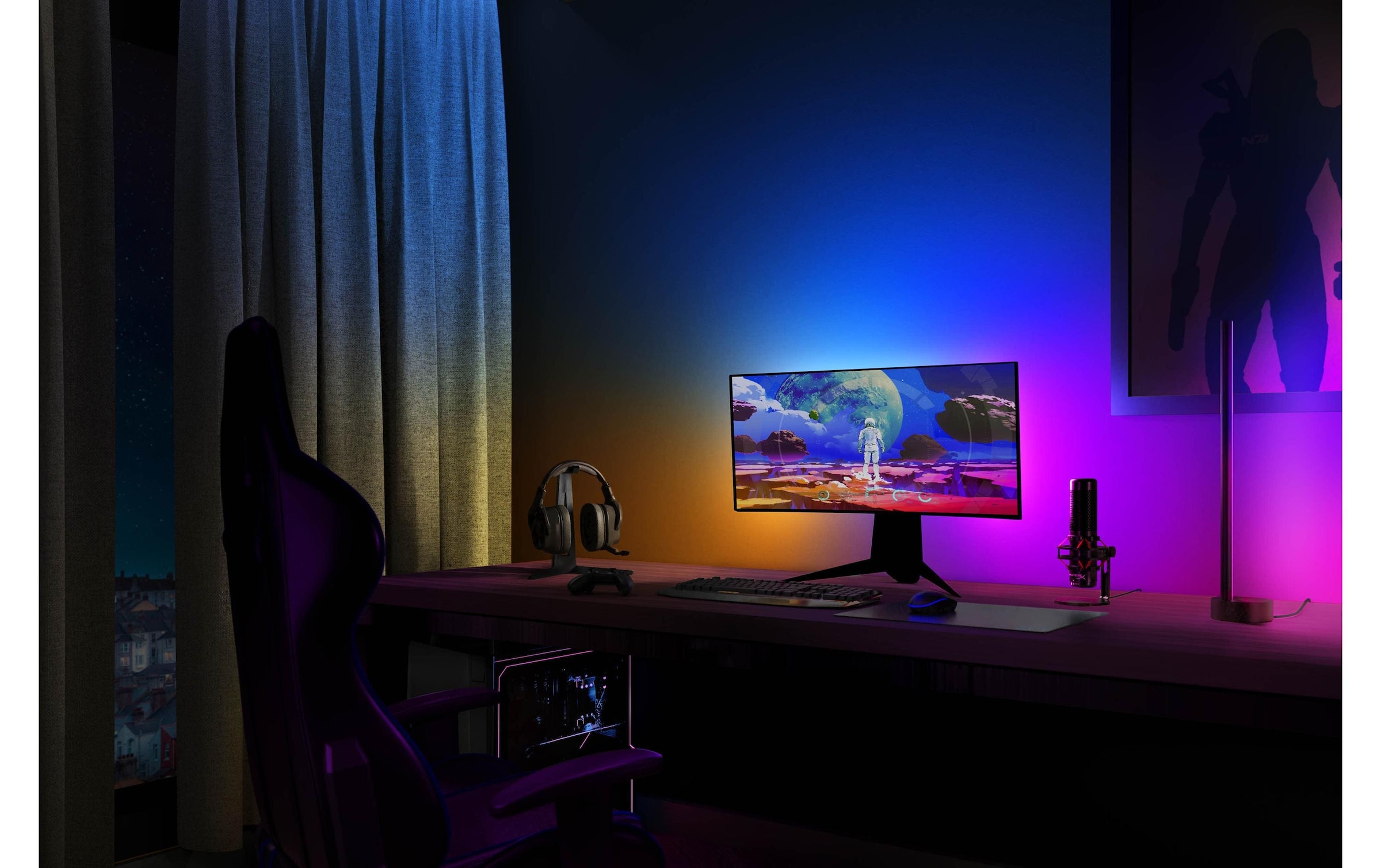 Philips Hue LED-Streifen »Gradient PC Lights«