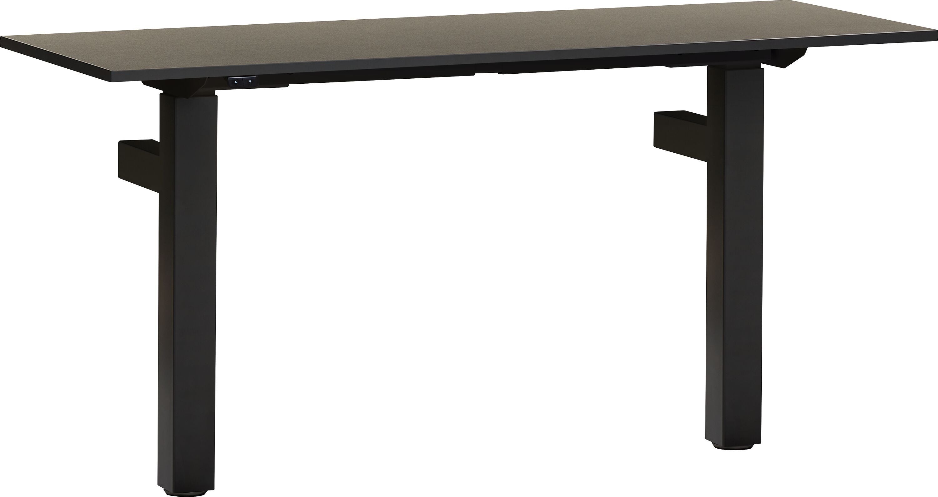FLEXCUBE Wandtisch höhenverstellbar - Schwarz / B: 140.0 cm x T: 50.0 cm x H: 67.5 cm