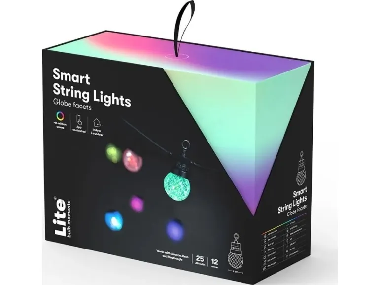 Lite Bulb Moments Lite Bulb Moments - Smart lyskæde - Globe Facets
