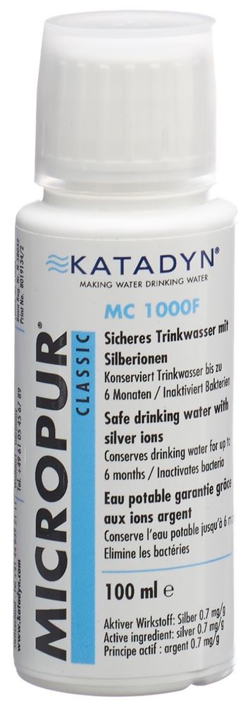MICROPUR MC 1000F liq Fl 100 ml