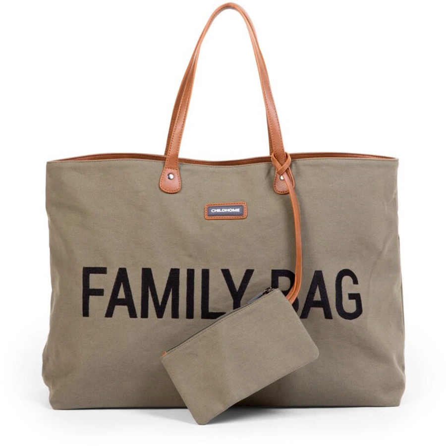 CHILDHOME Family Bag canvas khaki