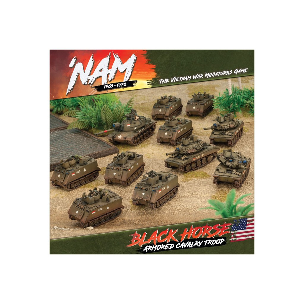 Flames of War - Nam - Black Horse Cavalry Troop