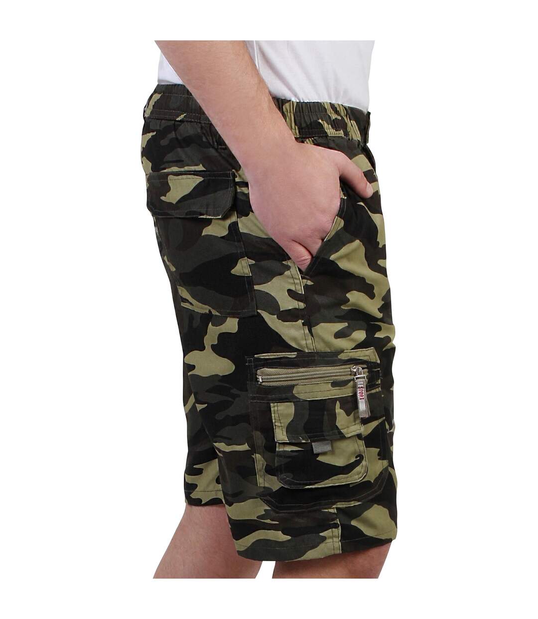 Krisp - Short cargo - Homme (Kaki) - UTKP222