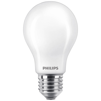 Philips LED peer E27 60W 2 stuks mat niet dimbaar