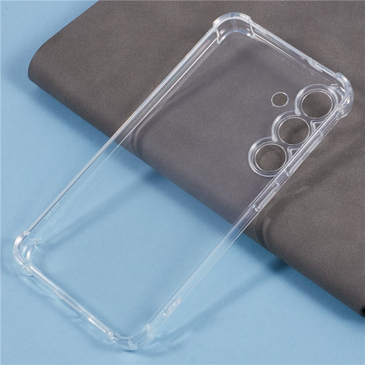 Samsung Galaxy S25  Plus Gummi Hülle Air Cushion Fallschutz   Kameraschutz - Transparent