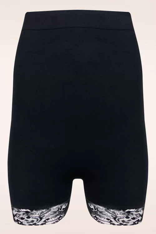 MAGIC Bodyfashion Comfort kanten hoge short in zwart