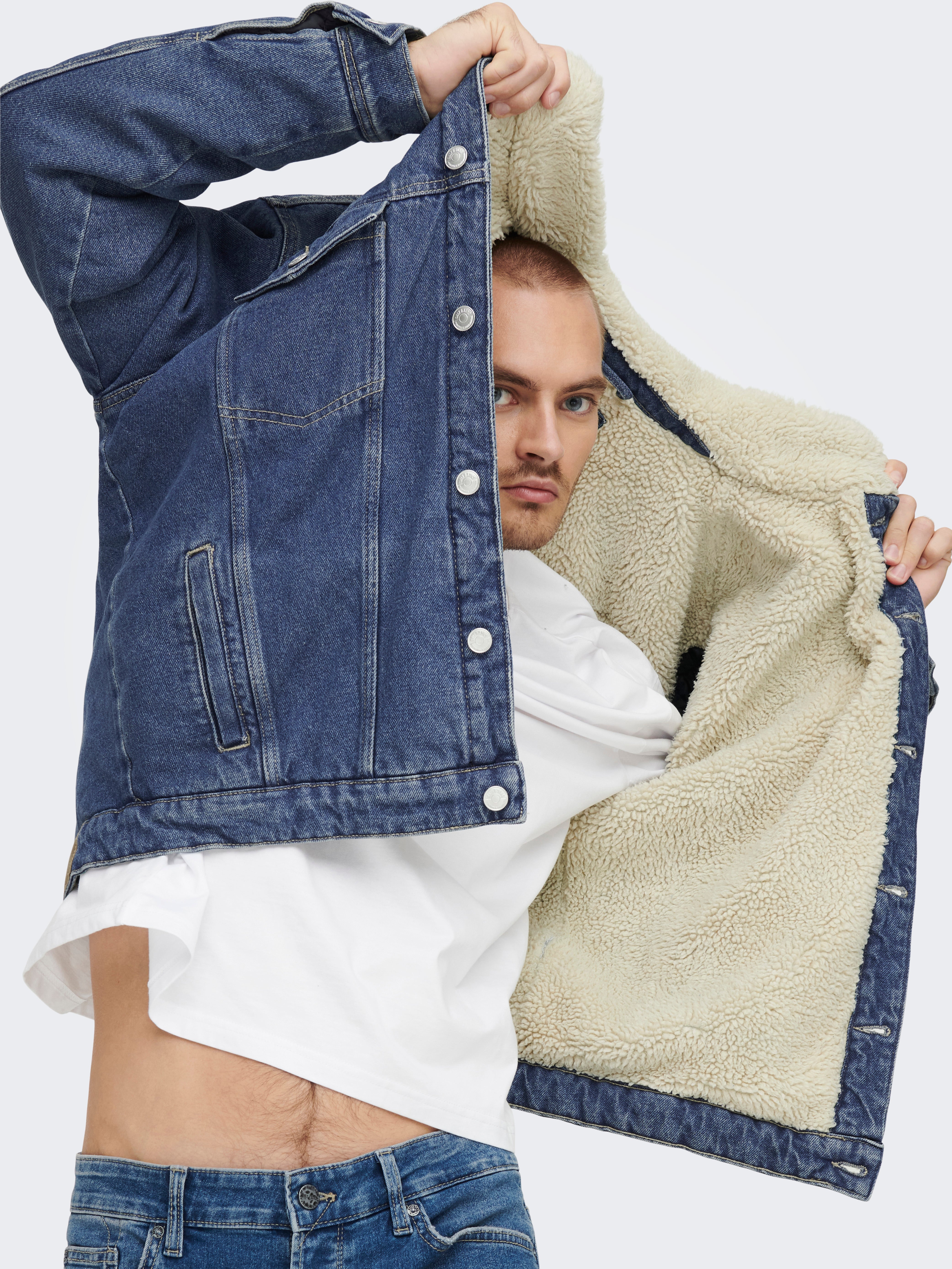 ONSRICK Jeansjacke Blue Denim