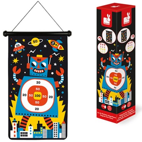 Janod magnetisch dartspel - robots