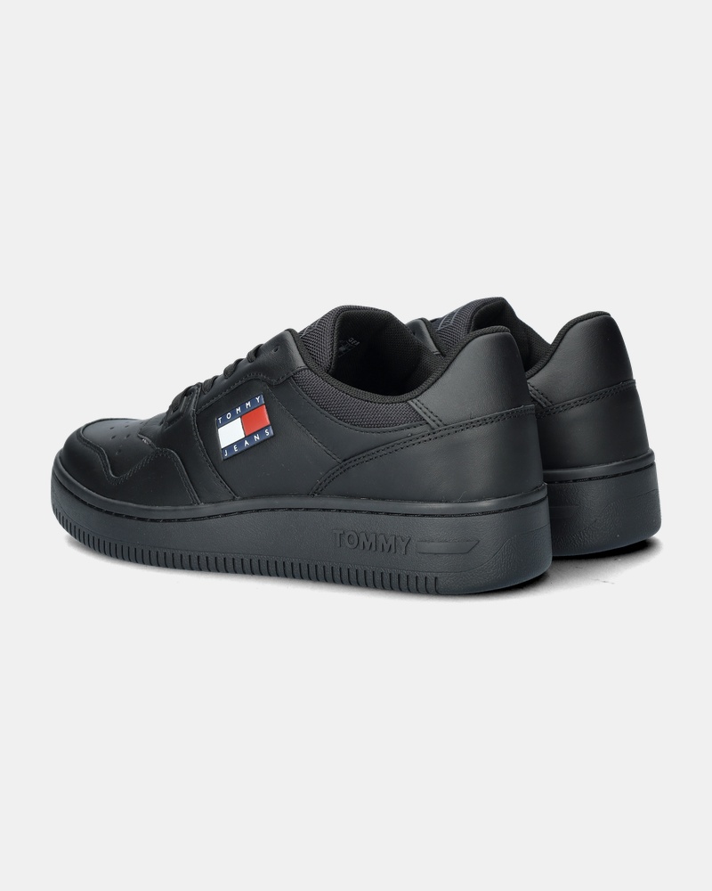 Tommy Jeans Retro Basket Lage sneakers  - zwart