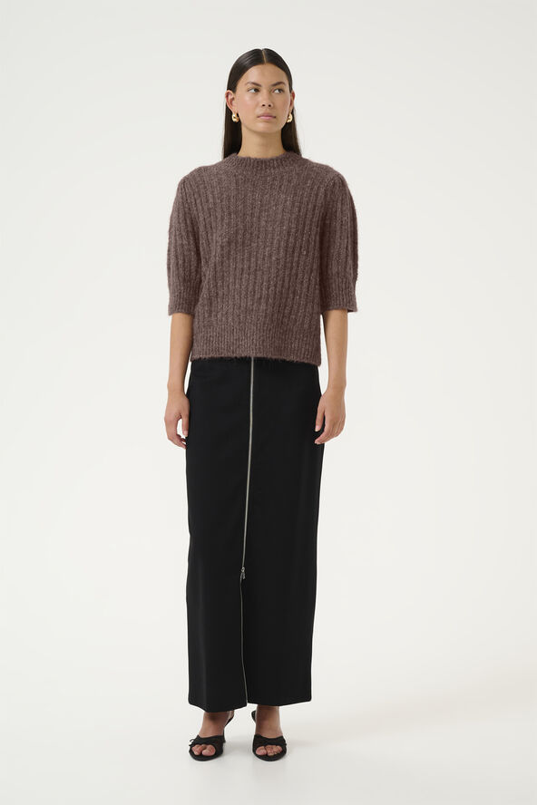 Karen by Simonsen KBRoma Pullover Plum truffle