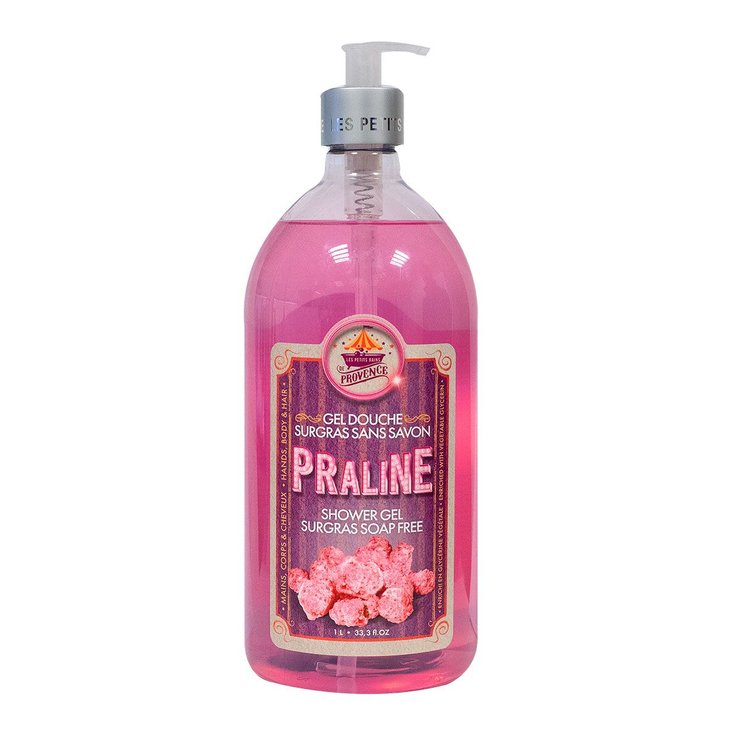 Gel douche surgras sans savon Praline 1 litre
