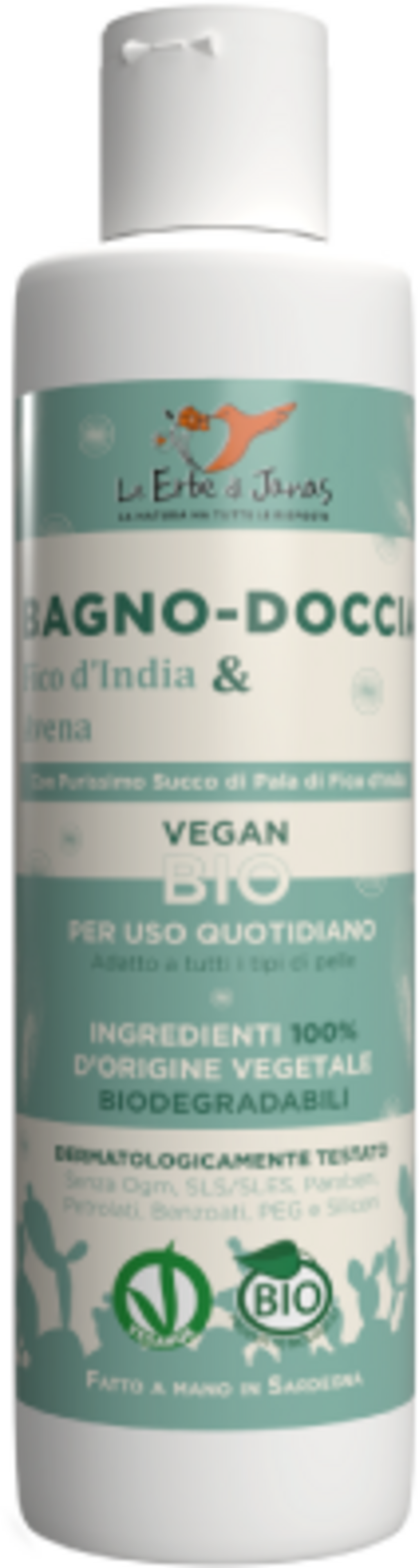 Le Erbe di Janas  Duschbad Feigenkaktus & Hafer, 150 ml