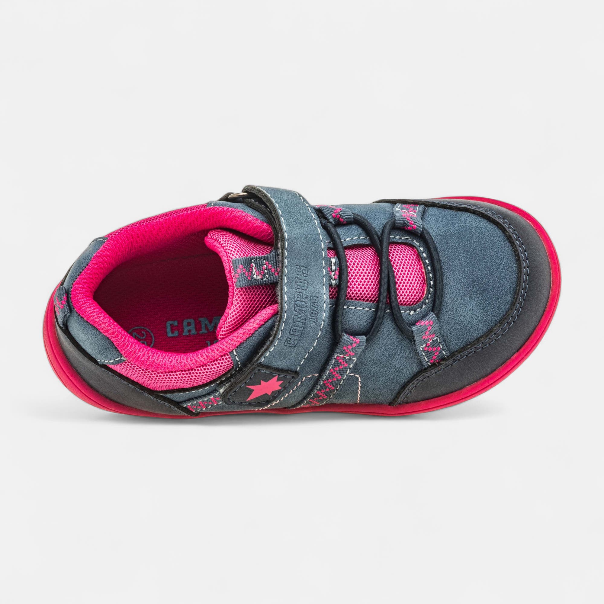 Baskets basses Fille bleu marine