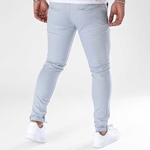 Pantalon Chino Bleu Clair