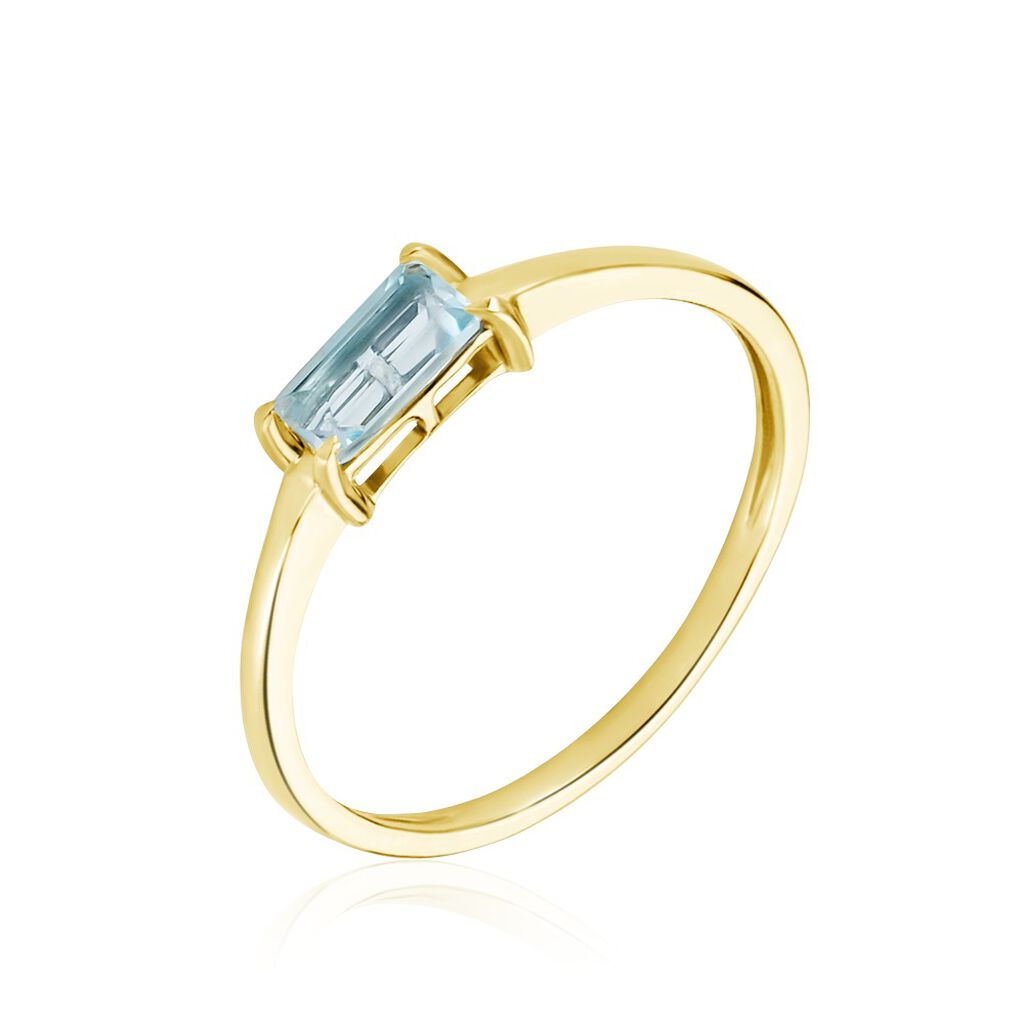 Bague Nottingham Or Jaune Topaze