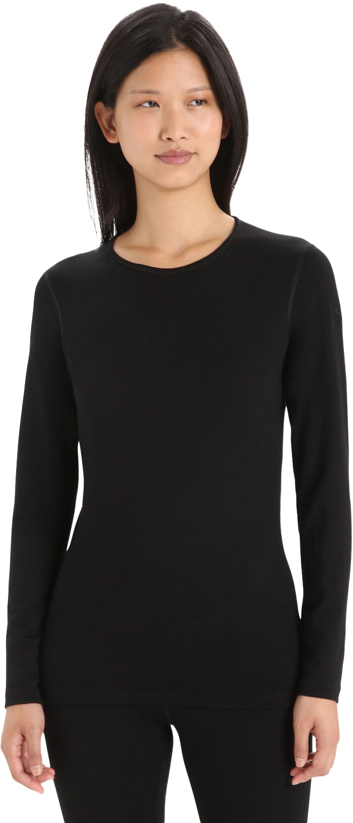 Merino 260 Tech LS Crewe Dame IB001/Black