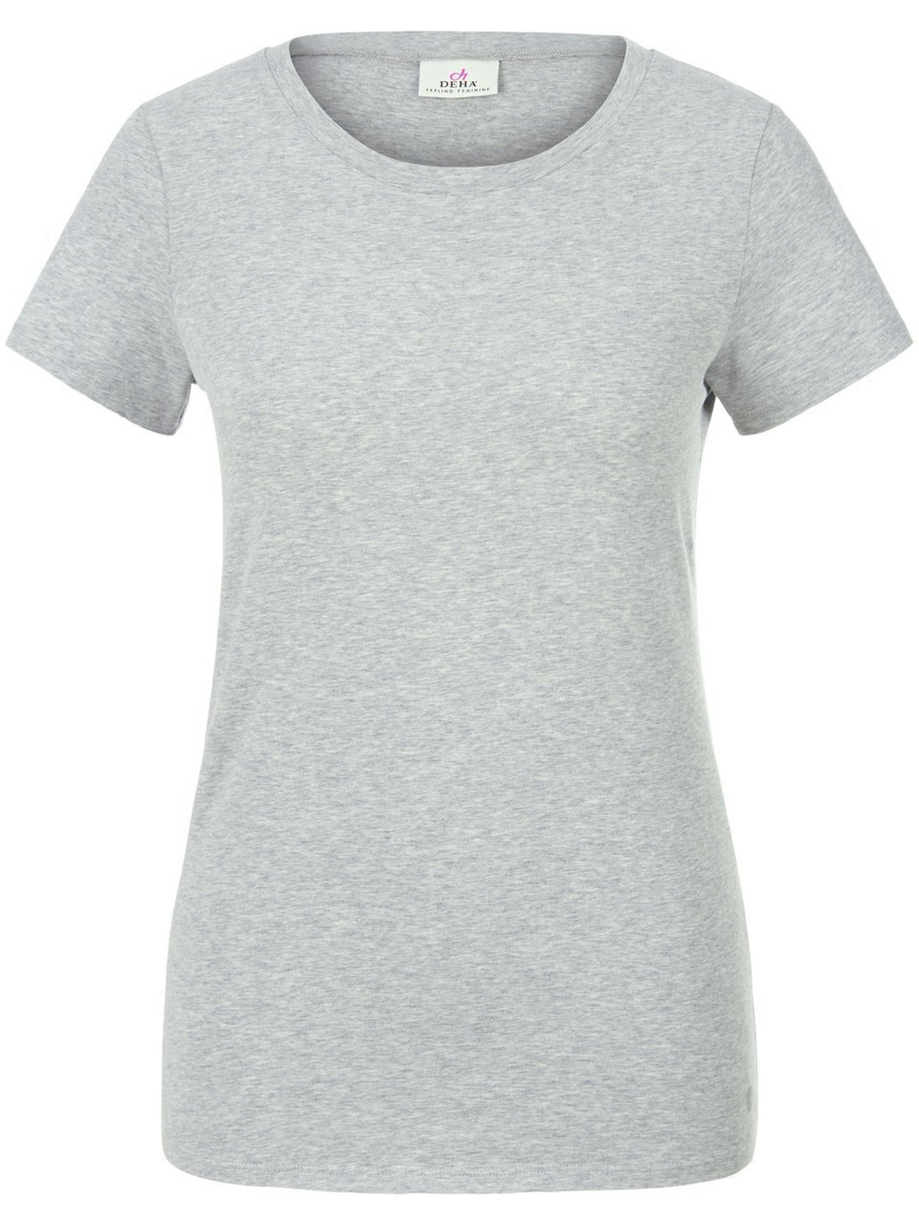 Rundhals-Shirt mit 1/2-Arm