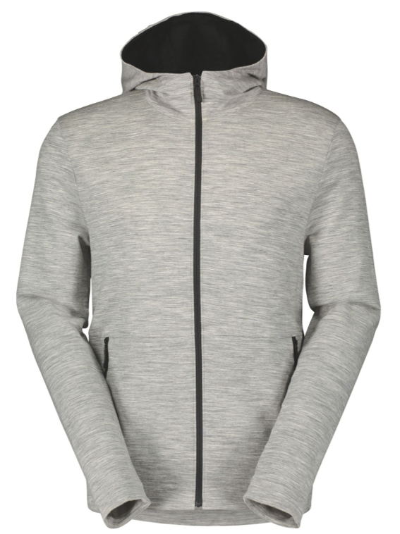 SCOTT Commuter Merino Hoody, Grå