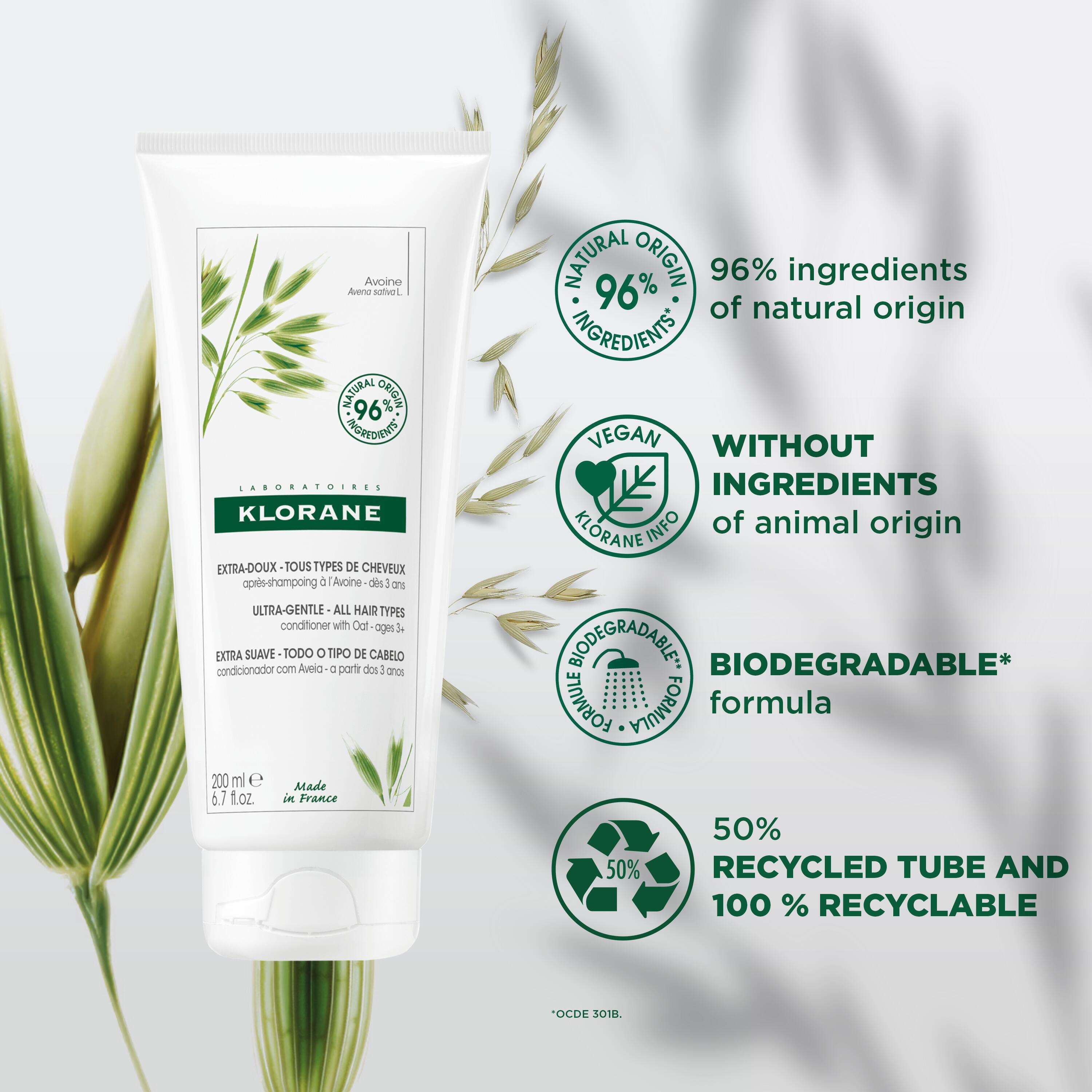 Klorane Pflegebalsam<br>50 ml, Tube, Hafer Bio