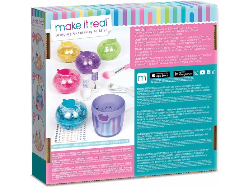 make it real Nagelstudio Party Nails Nagelset für alle kleinen Nail-Art-Künstlerinnen
