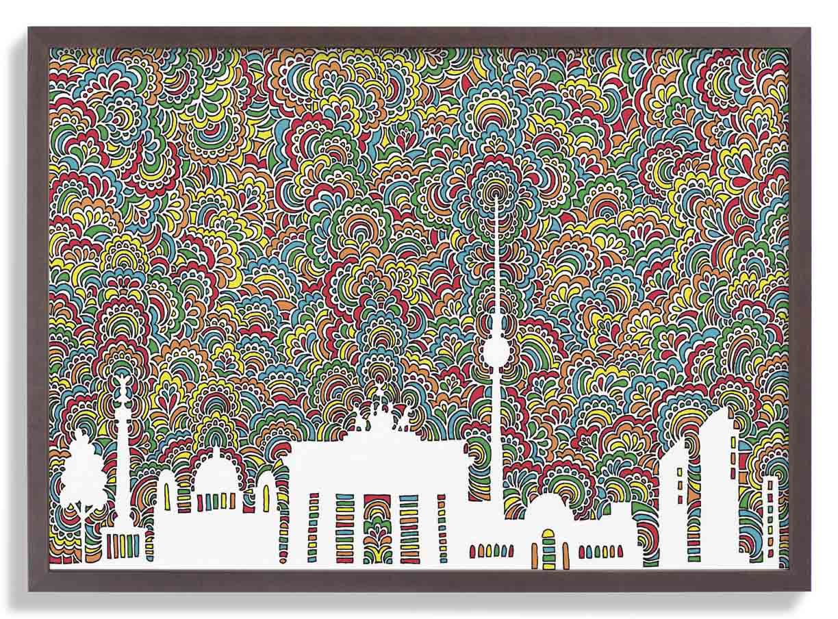 Berliner Skyline von Kaitlyn Parker