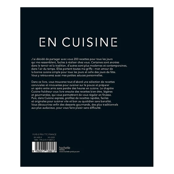 Livre En cuisine 200 recettes pour tous les jours Hachette pratique