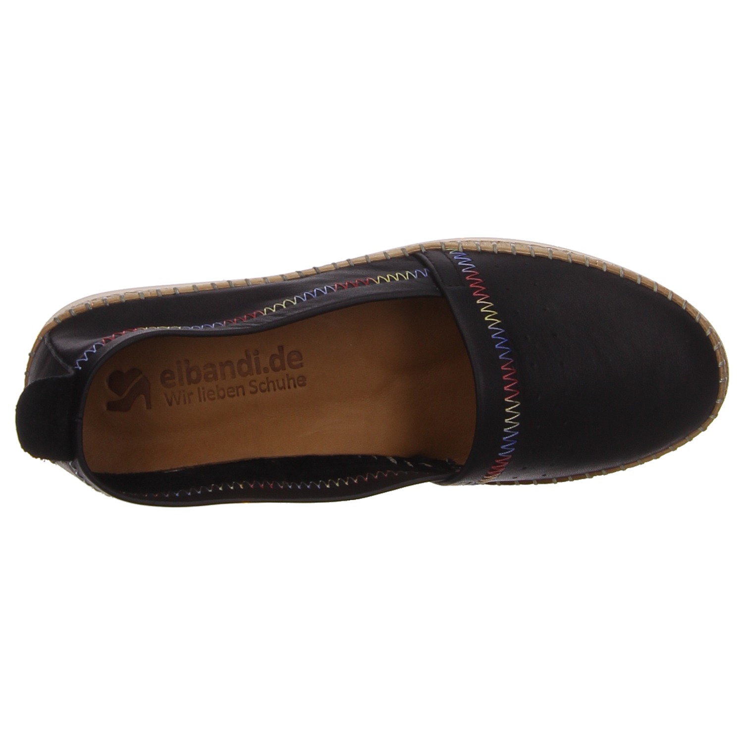 elbandi Espadrilles schwarz schwarz