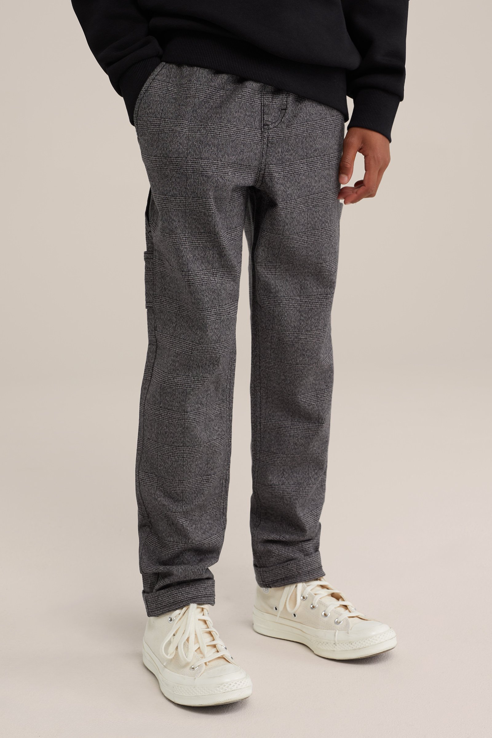 Jongens pantalon WE Fashion Donkergrijs