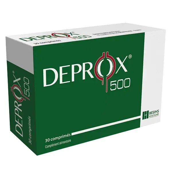 Besins Deprox 500 Caixa com 30 comprimidos