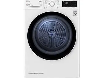 LG RH80V3AV6N - Tørremaskine - Wi-Fi - bredde: 60 cm - dybde: 69 cm - højde: 85 cm - frontbetjening - hvid