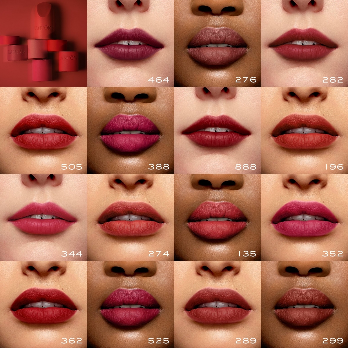 LANCÔME L'Absolu Rouge Intimmate Rouge à Lèvres Mat - Effet Flouté