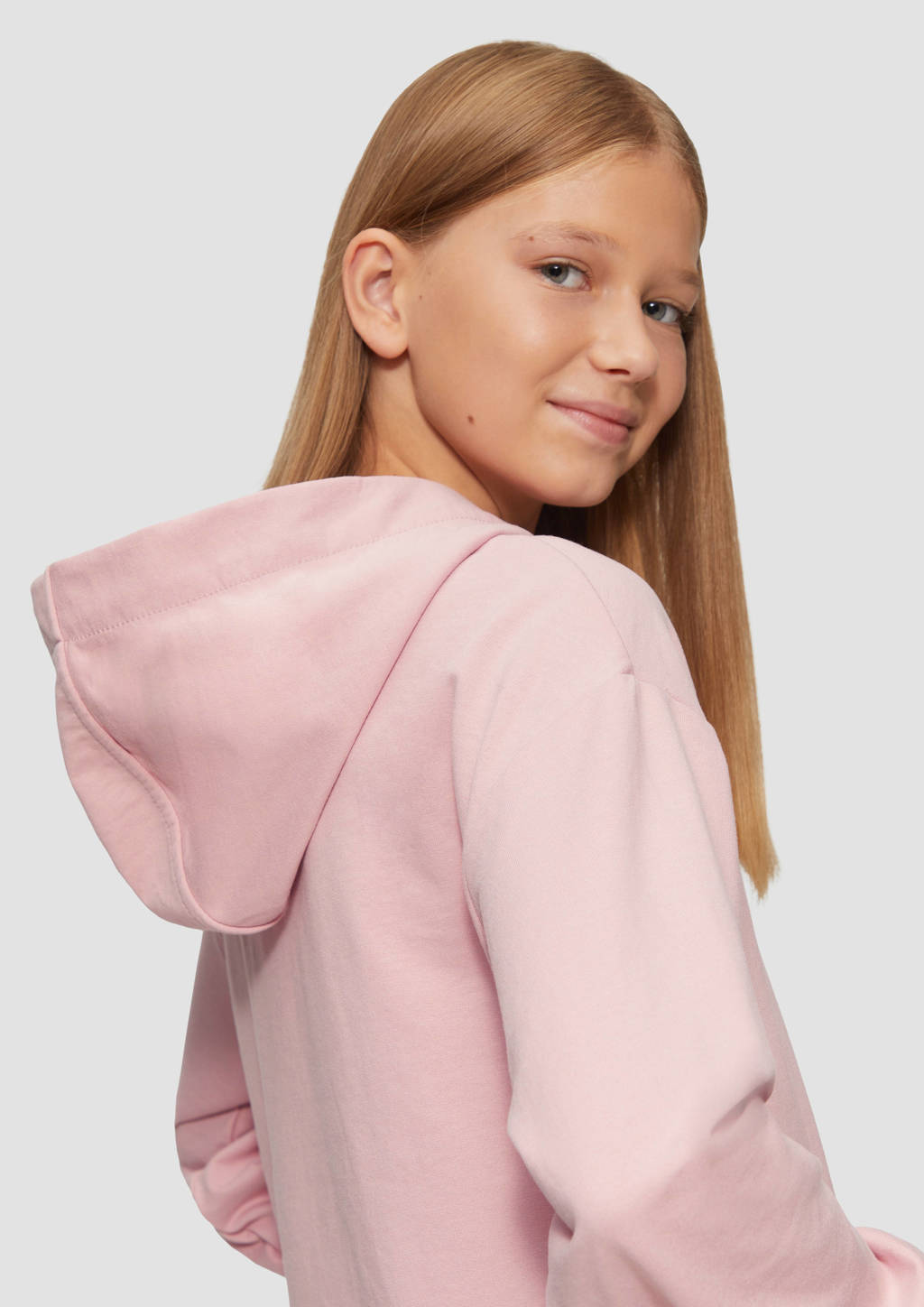 s.Oliver hoodie met tekst